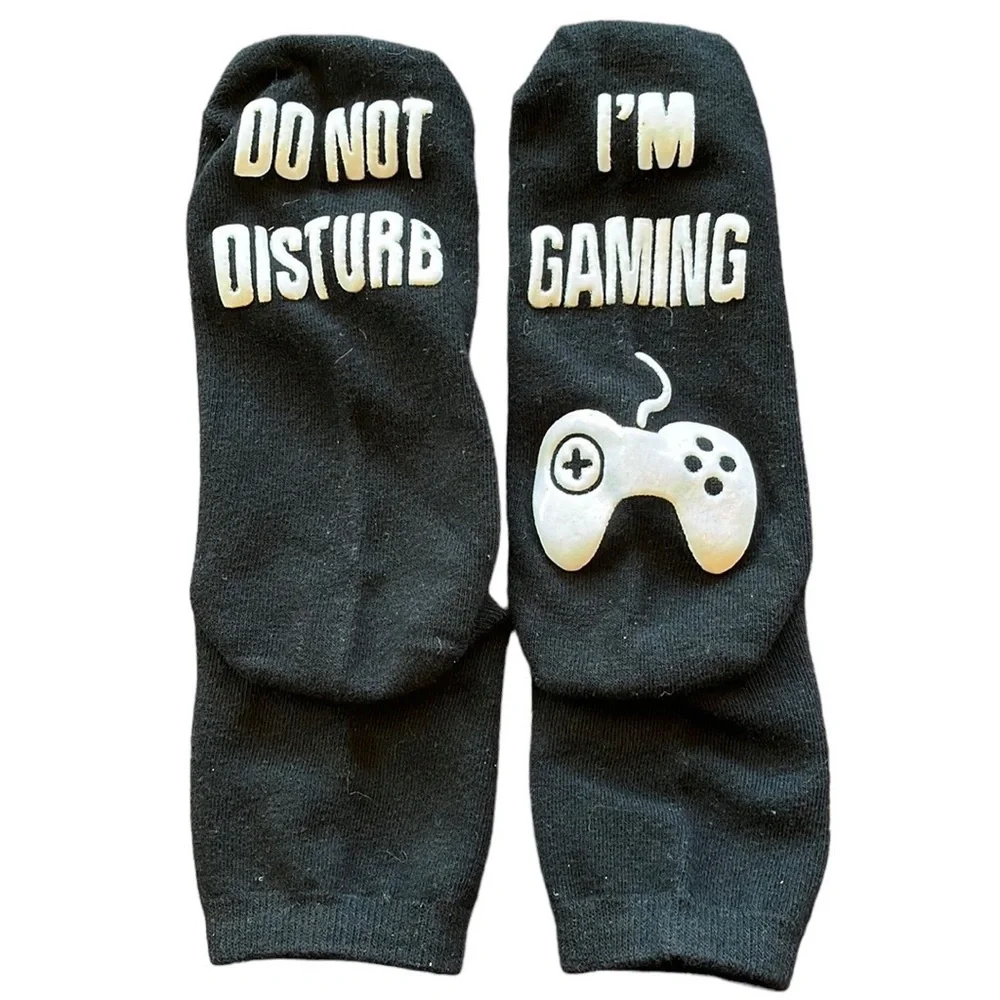 Gamer Novelty Crew Socks